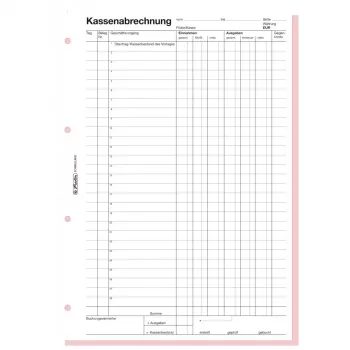 Księga formularzy księgowych Herlitz 882415 A4 100 stron