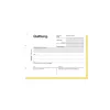 Bloczek paragonowy Herlitz 7876147 A6 80 arkuszy