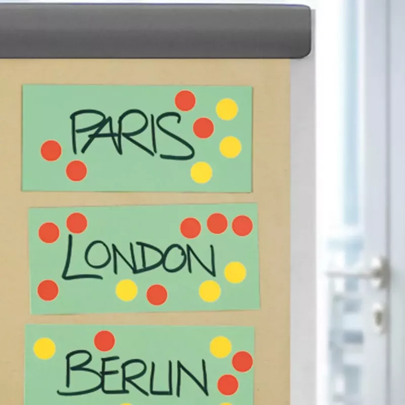 Etykiety uniwersalne HERMA 2254 jaskrawopomarańczowe okrągłe 19 mm