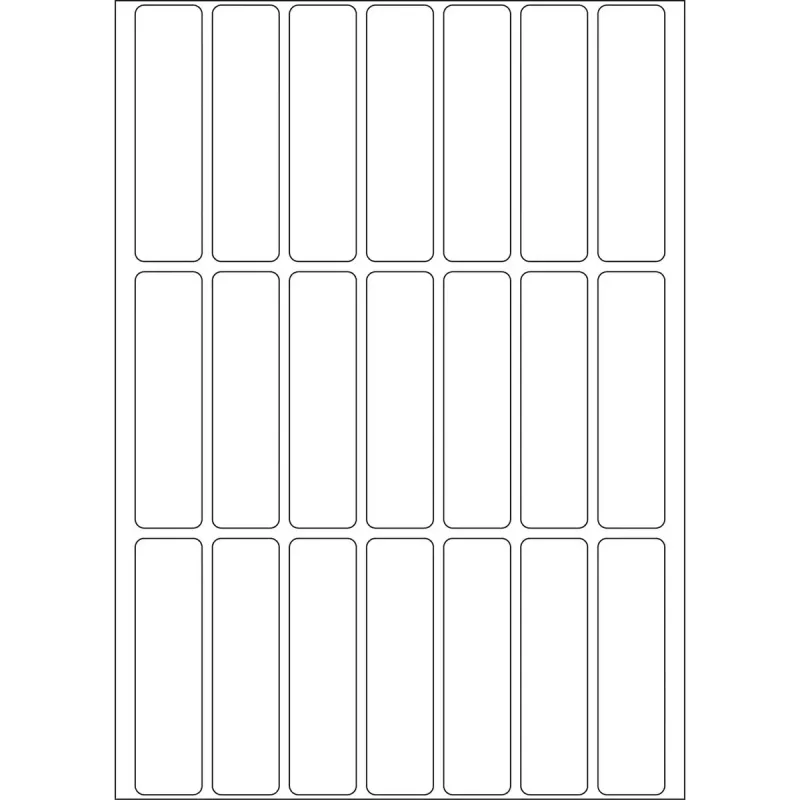 Etykiety uniwersalne HERMA 13x50 mm biały papier matowy do ręcznego opisywania
