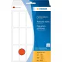 Etykiety uniwersalne HERMA 2412 20x50 mm czerwony papier matowy odręczny napis