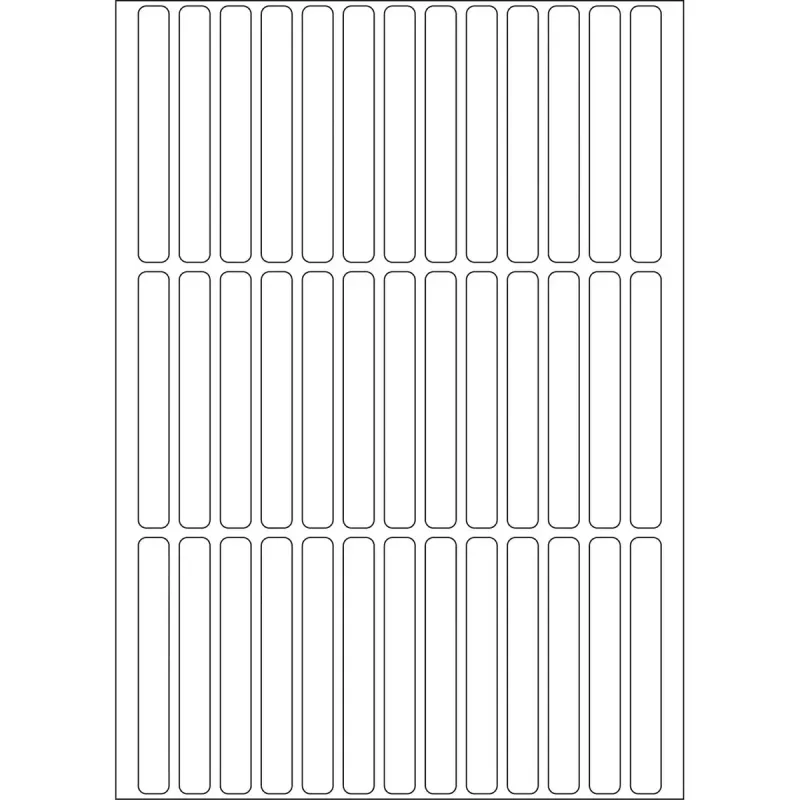 Etykiety wielofunkcyjne HERMA 6x50 mm biały papier mat 1248 szt.