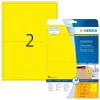 Kolorowe etykiety HERMA A4 199,6x143,5 mm żółte papier mat 40 szt.