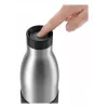 Butelka do picia EMSA Bludrop Sleeve N3110500 Fitness, Sport 500 ml Stal nierdzewna Czarna, Stal nierdzewna