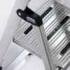 Aluminiowa drabina składana Krause Corda 5-stopniowa, maksymalna wysokość 300 cm, obciążenie 150 kg, 4,1 kg