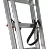 Aluminiowa drabina składana Krause Corda 5-stopniowa, maksymalna wysokość 300 cm, obciążenie 150 kg, 4,1 kg