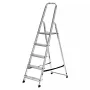 Aluminiowa drabina składana Krause Corda 5-stopniowa, maksymalna wysokość 300 cm, obciążenie 150 kg, 4,1 kg