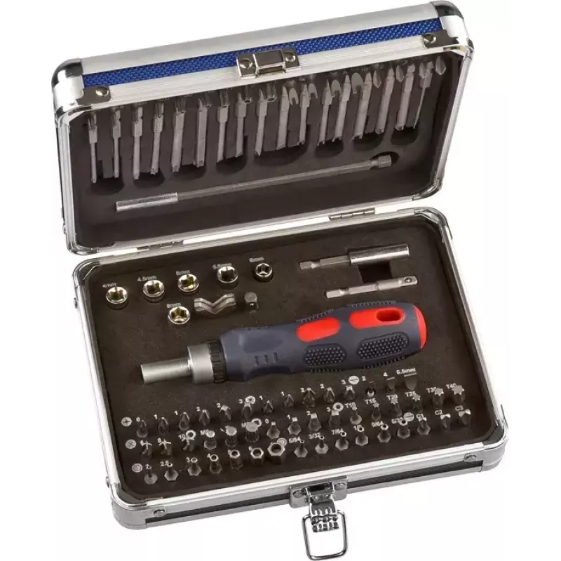 Zestaw końcówek wkrętakowych KWB 106800 63 szt.