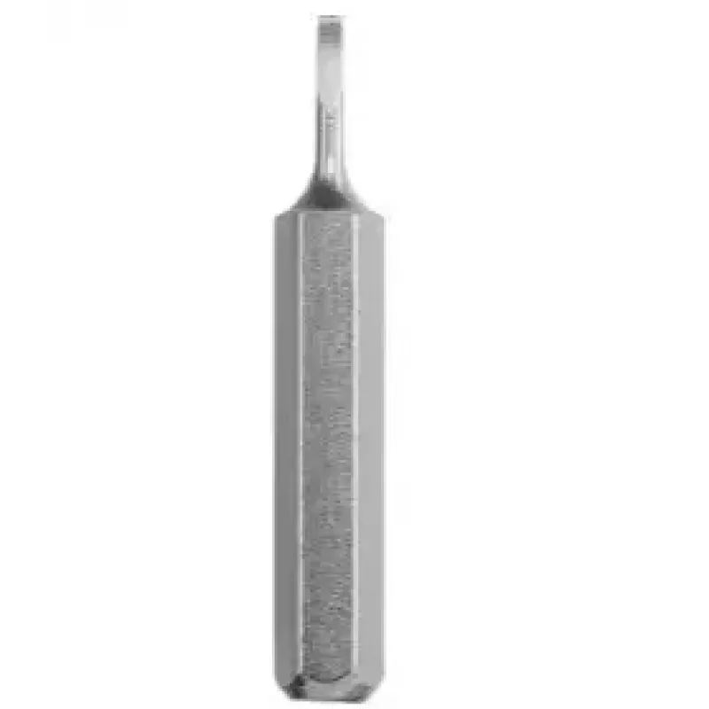Zestaw bitów wkrętakowych KWB 128540 — 5 sztuk, końcówki płaskie, 28 mm