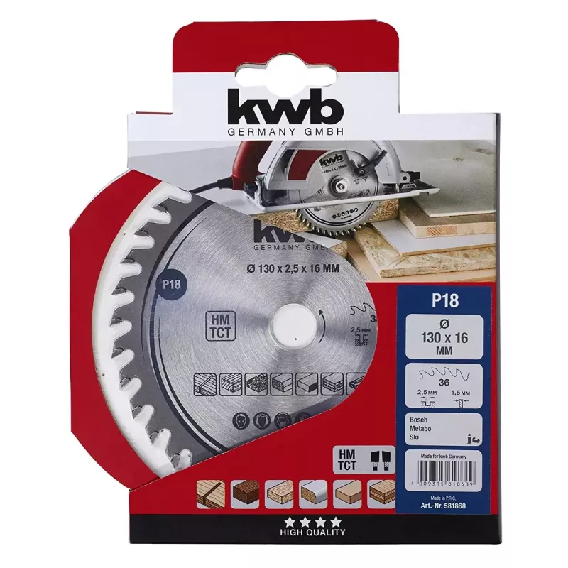 Tarcza do cięcia metalu KWB 581868 1 szt. 190 g
