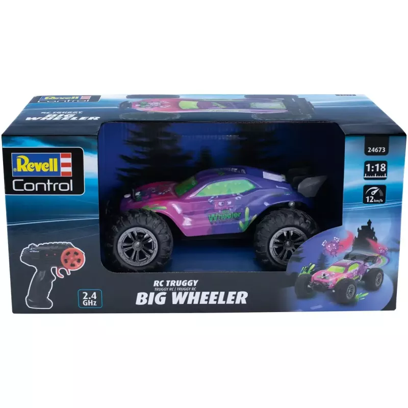 Samochód zdalnie sterowany REVELL Big Wheeler 24673 terenowy w skali 1:10