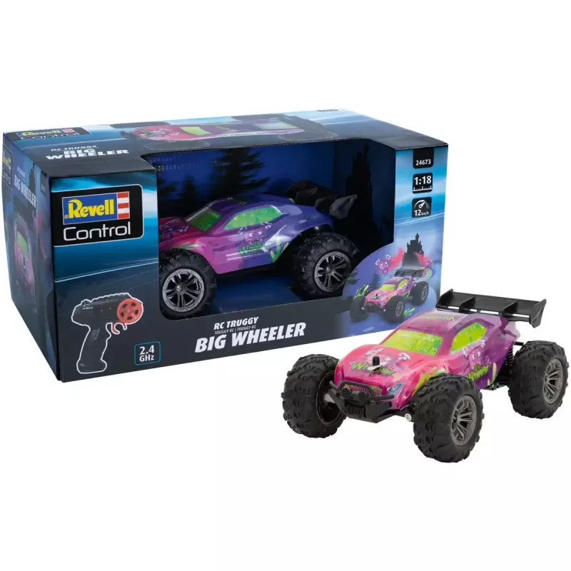 Samochód zdalnie sterowany REVELL Big Wheeler 24673 terenowy w skali 1:10