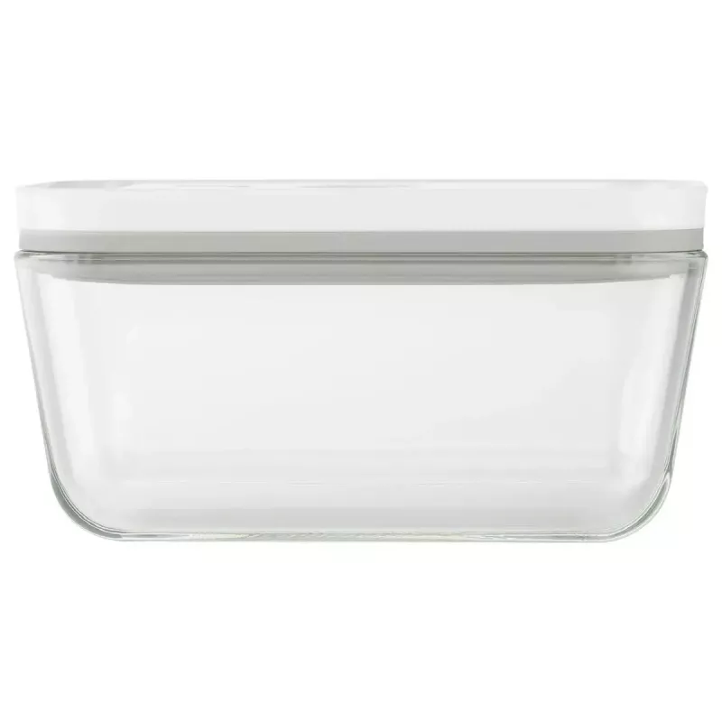 Pojemnik do przechowywania żywności ZWILLING FRESH & SAVE prostokątny 0,9 L, szklany pojemnik z plastikową zamykaną pokrywką, bezpieczny do piekarnika/mikrofalówki/lodówki