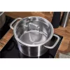 ZWILLING Multi Pot TrueFlow 66920-004-0 — stalowy garnek z pokrywą szklaną, można myć w zmywarce i używać w piekarniku, nadaje się do płyt halogenowych