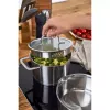 ZWILLING Multi Pot TrueFlow 66920-004-0 — stalowy garnek z pokrywą szklaną, można myć w zmywarce i używać w piekarniku, nadaje się do płyt halogenowych