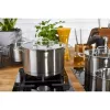 ZWILLING Multi Pot TrueFlow 66920-004-0 — stalowy garnek z pokrywą szklaną, można myć w zmywarce i używać w piekarniku, nadaje się do płyt halogenowych