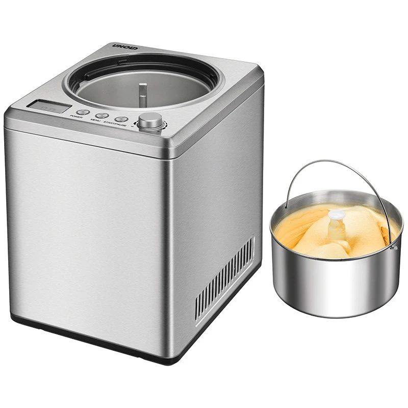 Unold Pro Plus Kompresorowa maszyna do lodów 2,5 L 250 W Stal nierdzewna
