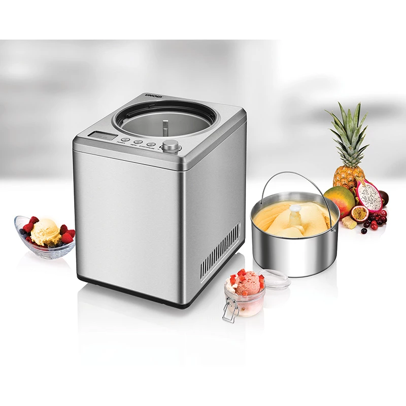 Unold Pro Plus Kompresorowa maszyna do lodów 2,5 L 250 W Stal nierdzewna
