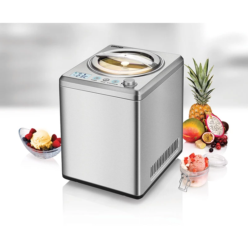 Unold Pro Plus Kompresorowa maszyna do lodów 2,5 L 250 W Stal nierdzewna