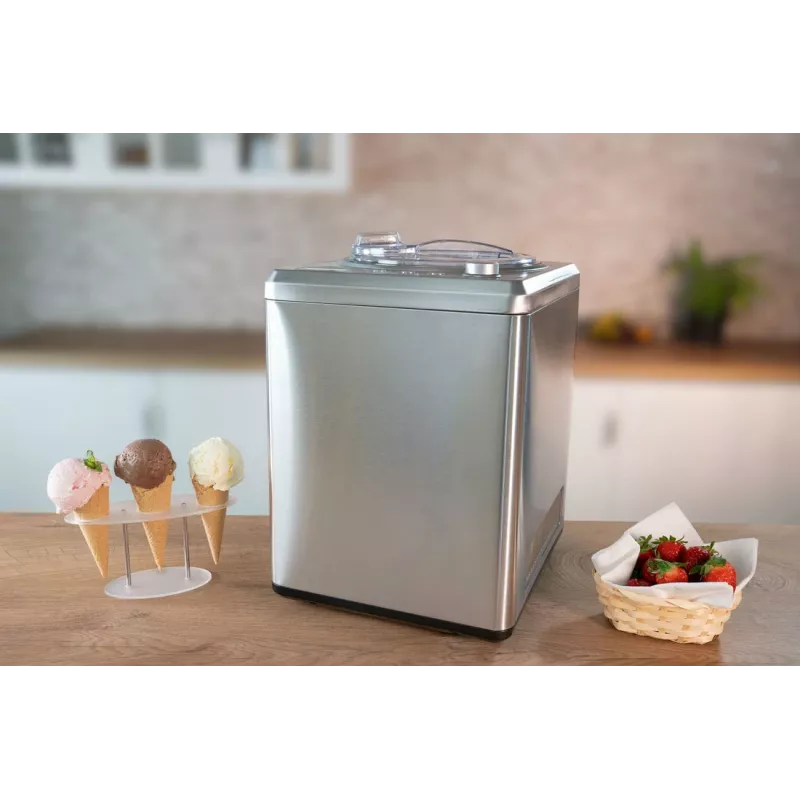 Unold Pro Plus Kompresorowa maszyna do lodów 2,5 L 250 W Stal nierdzewna
