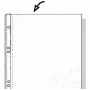 Rexel A6 PP KIESZEŃ 80 MIKRONÓW GÓRNE OTWARCIE TŁOCZONA, A6, Przezroczysty, 125 mm, 20 mm, 150 mm, 109 g