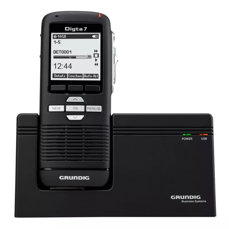 Grundig Digta 7 Stand-Alone Kit Pamięć wewnętrzna i karta flash Czarny