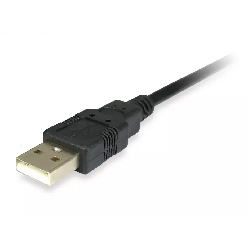 Kabel adaptera Equip USB na Parallel, Czarny, USB A, Centronics 36, 60 g, 1 szt., 175 mm