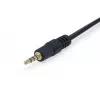 Equip 147943 kabel audio 1,5 m 2 x 3,5 mm 3,5 mm czarny