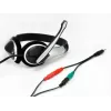 Equip 147943 kabel audio 1,5 m 2 x 3,5 mm 3,5 mm czarny