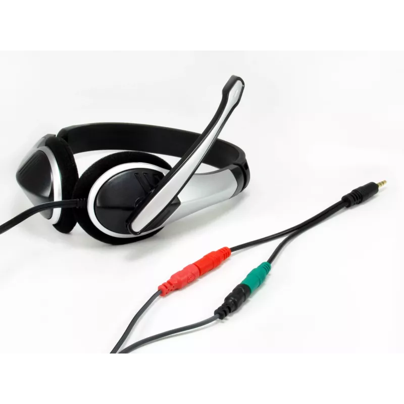 Equip 147943 kabel audio 1,5 m 2 x 3,5 mm 3,5 mm czarny