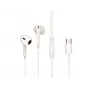 Przewodowy zestaw słuchawkowy douszny CONCEPTRONIC BRENDAN02W USB-C, douszny, 20–20000 Hz, kabel 1,2 m, biały