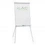 Flipchart wolnostojący Franken FC93 700 x 1000 mm szary