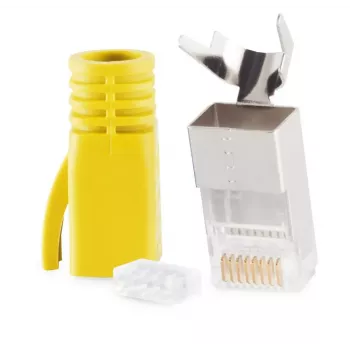 Złącze przewodu RJ-45 ShiverPeaks 72067-Y żółte