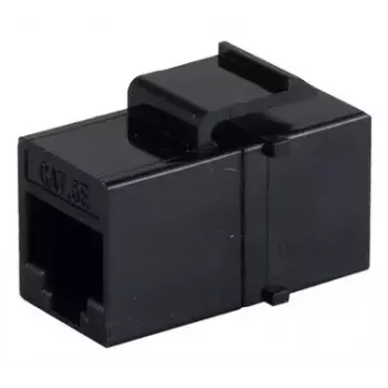 Keystone Module ShiverPeaks S/CONN 08-10005 płaski Czarny RJ-45