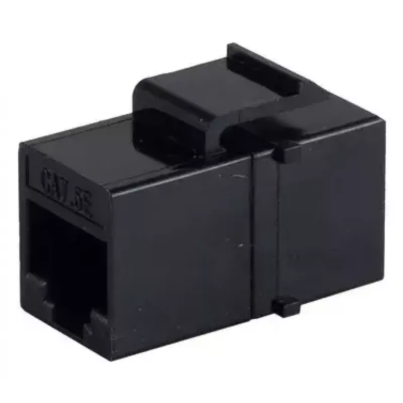 Keystone Module ShiverPeaks S/CONN 08-10005 płaski Czarny RJ-45