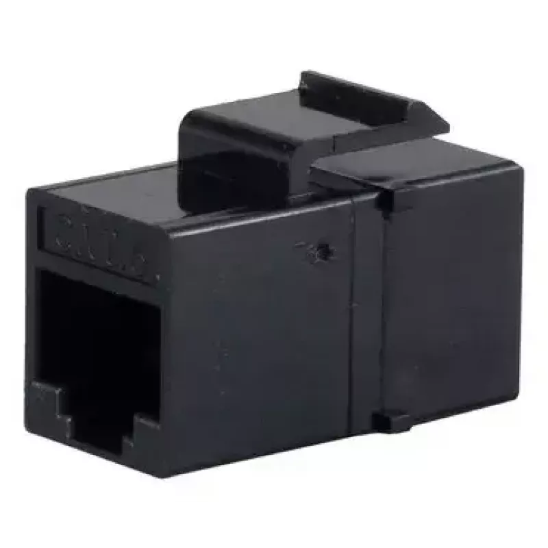 Moduł Keystone ShiverPeaks S/CONN 08-10006 Płaski Czarny RJ-45