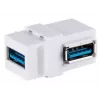 Moduł Keystone ShiverPeaks S/CONN 08-10042 Kątowy USB A Biały