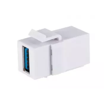 Moduł Keystone ShiverPeaks S/CONN 08-10042 Kątowy USB A Biały