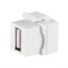 Moduł Keystone ShiverPeaks 08-10044 Płaski Biały USB A