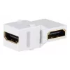 Keystone Module ShiverPeaks S/CONN 08-10051 kątowy biały HDMI