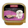 Mokra karma dla psa animonda Vom Feinsten Gourmet Core — Kurczak, Jajko i Szynka, tacka 150 g, bezzbożowa, dla dorosłych psów małych ras (5–10 kg)