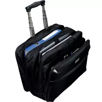 Walizka na kółkach Lightpak 46099 pokrowiec na laptopa 38,1 cm (15 cali) Czarny