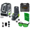 Poziomica liniowa Laserliner PocketCross-Laser 2G pozioma pionowa wielokolorowa