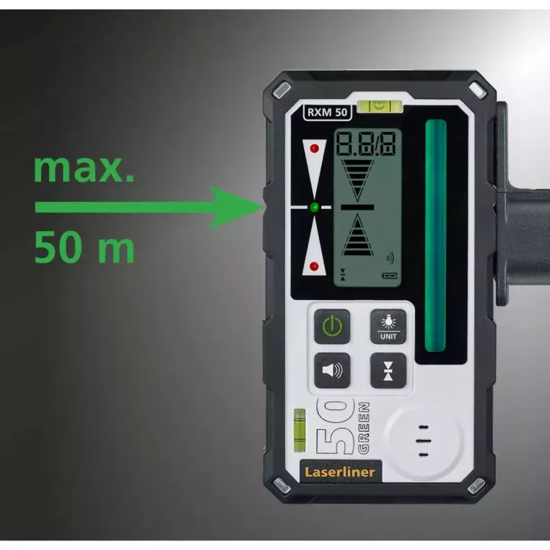 Laserowy dalmierz Laserliner RangeXtender M50 Czarny Zasięg 50 m