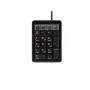 CHERRY G84-4700 Keypad przewodowa, USB, czarna (UK/US), USB, 21, Laptop/PC, 1,75 m, czarna