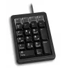 CHERRY G84-4700 Keypad przewodowa, USB, czarna (UK/US), USB, 21, Laptop/PC, 1,75 m, czarna