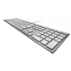 CHERRY KC 6000 cienki FOR MAC Klawiatura przewodowa, srebrno-biała, USB (QWERTY - UK)