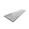 Klawiatura Cherry CHERRY KC 6000C FOR MAC przewodowa USB QWERTY przełącznik nożycowy srebrna 1.8 m