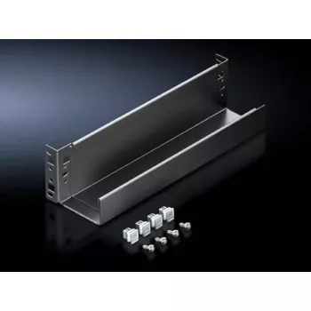 Koryto kablowe Rittal 5302.043 Czarny Stal 350 mm Głębokość