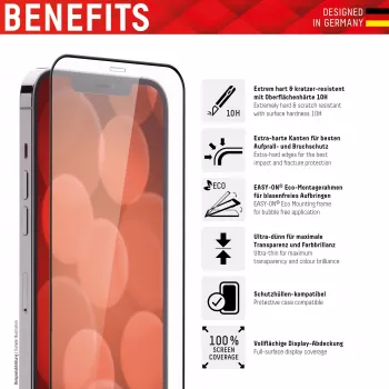 Displex Full Cover Ochrona ekranu Apple iPhone 13 mini Szkło hartowane